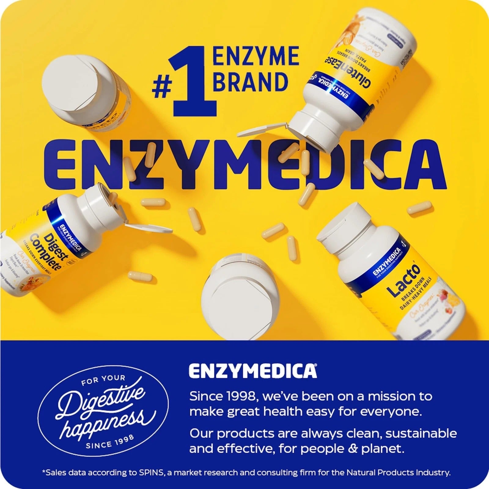 Enzymedica Digest Gold + ATPro – Digestive Support | 120 Count