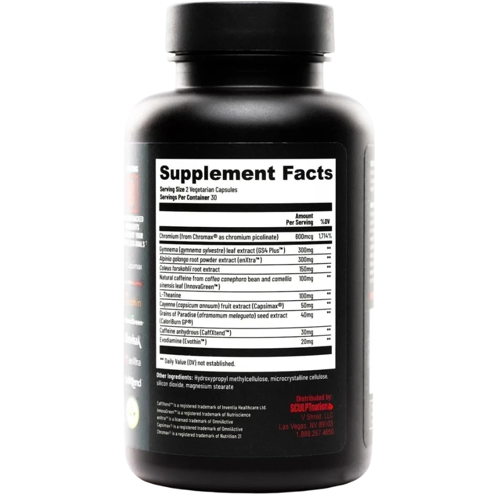 Burn Evolved 2.0 Thermogenic Fat Burner Weight Loss New Sculptnation - Pack of 1